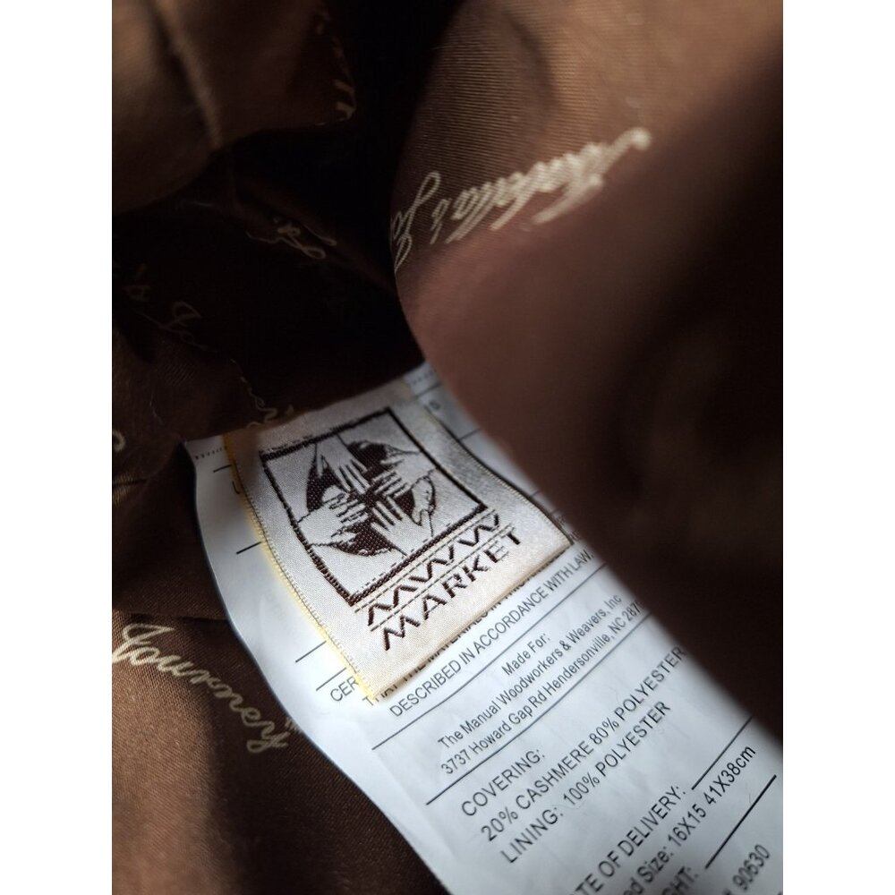 Vintage Isabella's Journey Brown Faux Fur And Sequin Bag NWOT - Picture 10 of 12